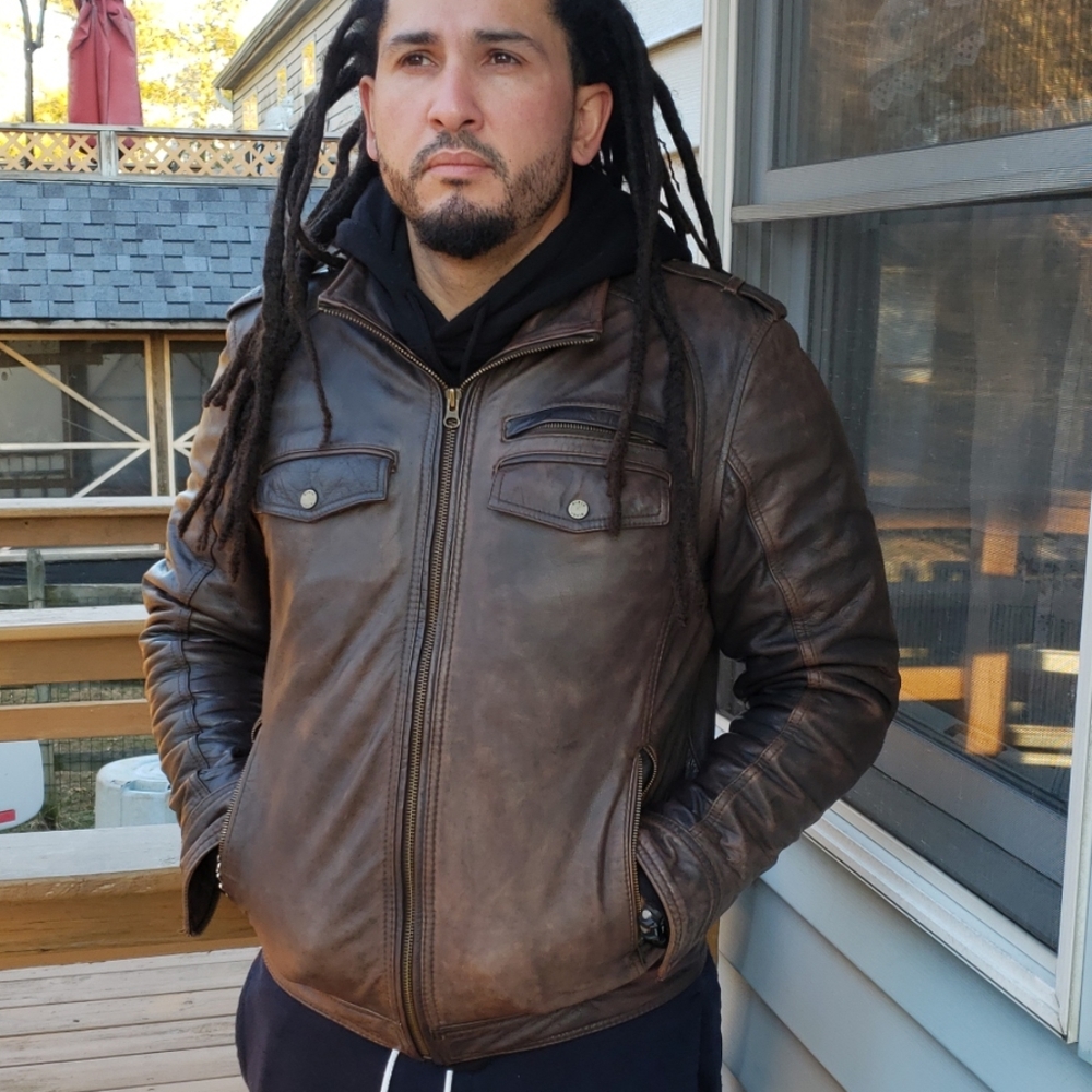 100% Genuine leather jacket